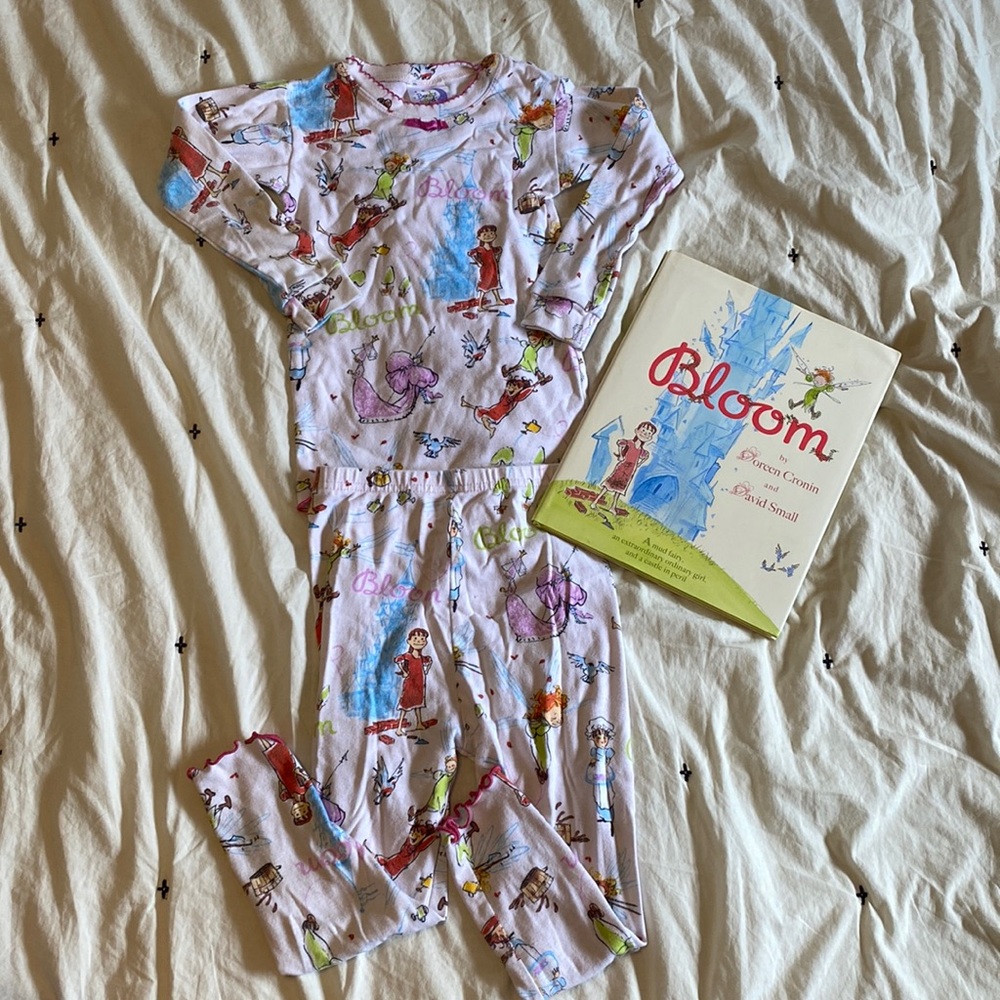 Books to Bed toddler girl PJS